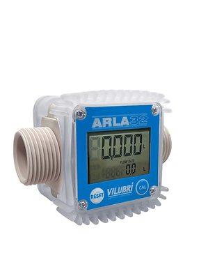 Medidor Digital p/ Arla e Água 1"BSP até 70l/min