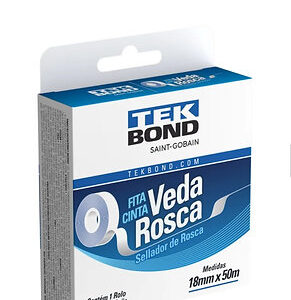 FITA VEDA ROSCA TEK BOND 18mm x 50 mm