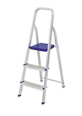 ESCADA ALUMÍNIO 3 DEGRAUS