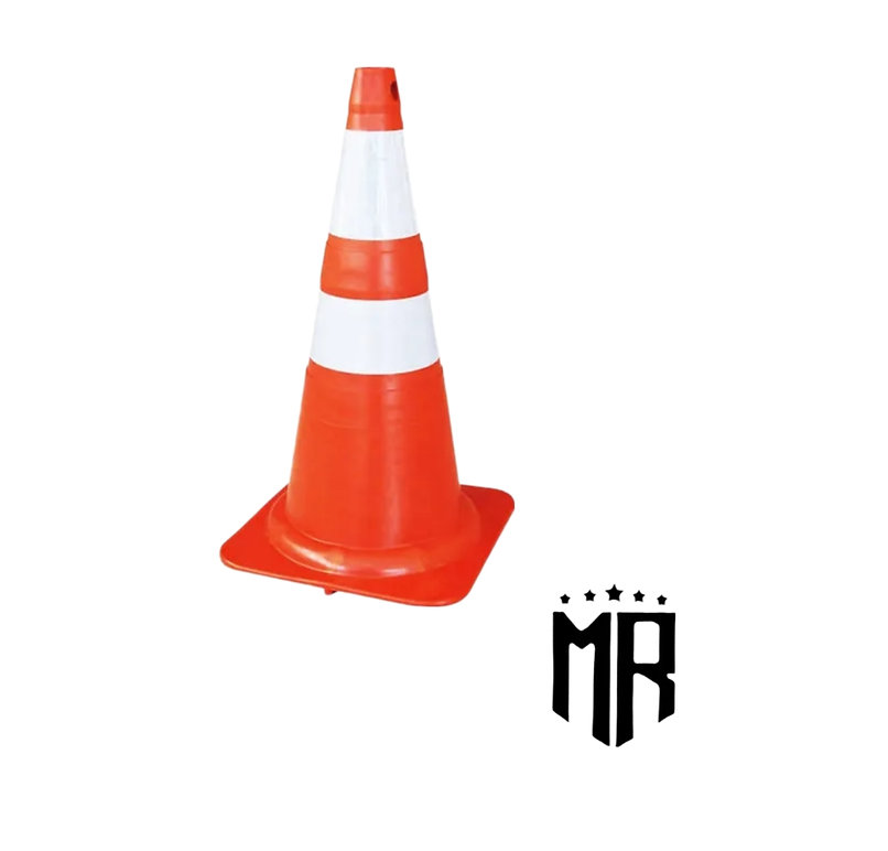 CONE REFLETIVO 75 CM C/ NORMA NBR 15071