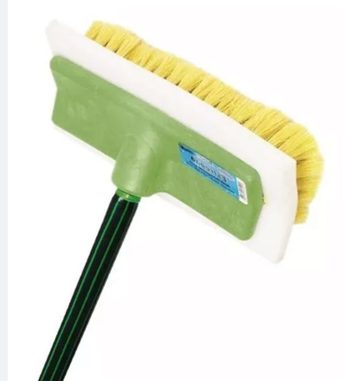 ESFREGÃO COM CABO PRETO E VERDE 2M 22 mm
