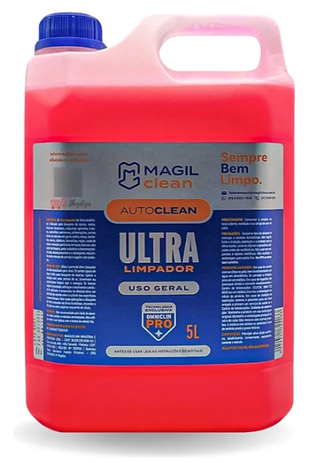 Autoclean Ultra Pr/ Pré-lavagem E Lavagem Limpeza Pesada 5l Magil Clean