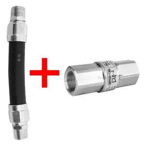 KIT CONJUNTO CONECTOR DE SEGURANCA+ALINHADOR 3/4 MARTINELLI
