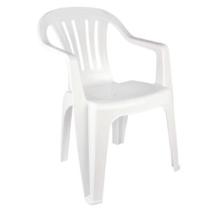 Poltrona Branca Plastico