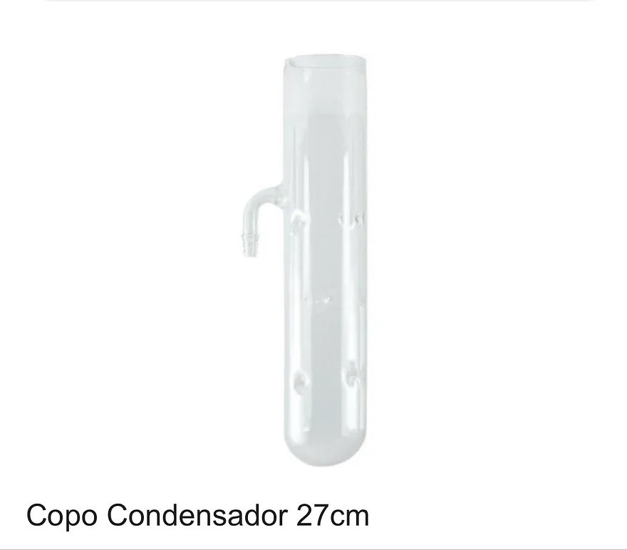 COPO CONDENSADOR DE VIDRO