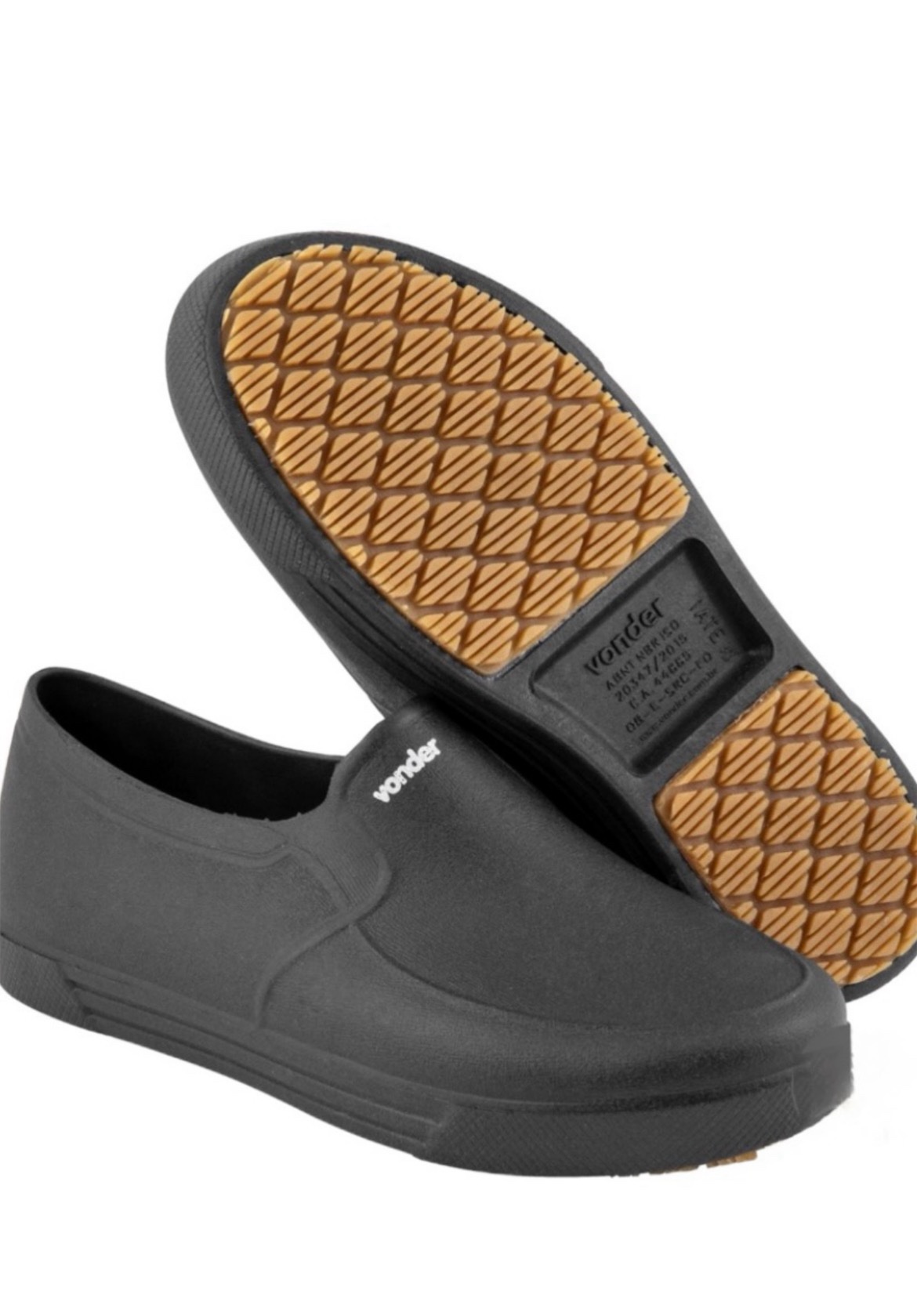 Sapato Ocupacional Classic, Com Salto, Preto, Vonder 35