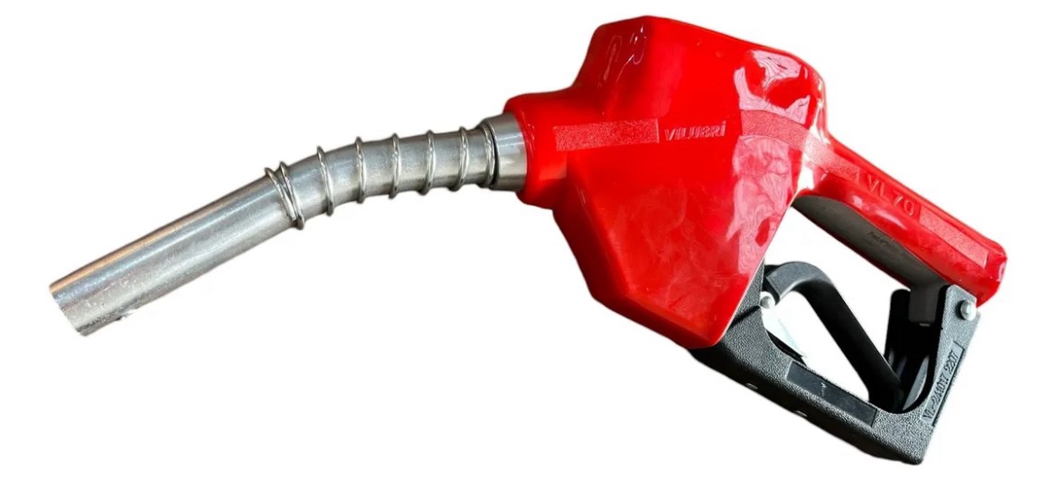 Bico De Abastecimento Automático Vl70 1/2 Curta Vermelho cod. 1033 VILUBRI