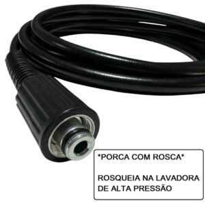 Mangueira De Nylon 5 Mts Vonder Lav 1600 1400w Lavadora